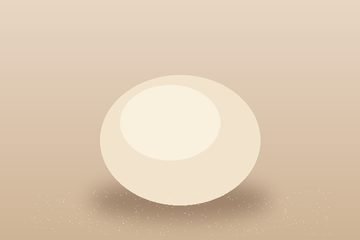 A smooth ball of dough